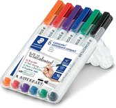 STAEDTLER Lumocolor whiteboard compact - Box 6 st