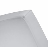 Cendrillon - Drap housse (jusqu'à 25 cm) - Jersey - 80 / 90x200 cm - Gris clair