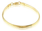 Montebello Armband Blomme Gold - 316L Staal - Bangle - 4mm - 20cm