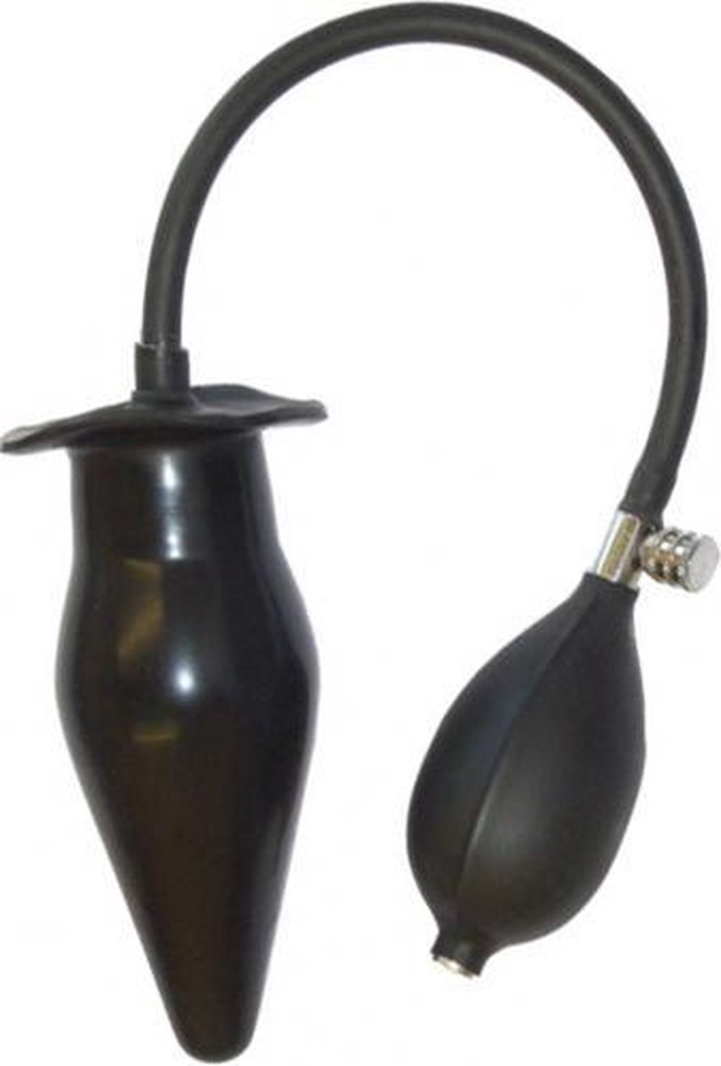 Opblaasbare Rubberen Buttplug L
