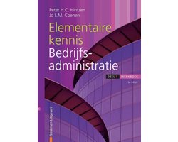 Financieel administratieve beroepen - Elementaire kennis bedrijfsadministratie 1 Werkboek