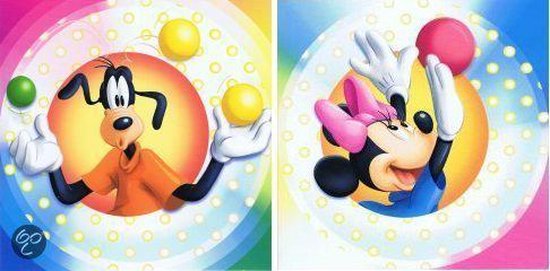 Benza - Verjaardagskaart Walt Disney - Goofy en Minnie Mouse (10 stuks) | bol.com