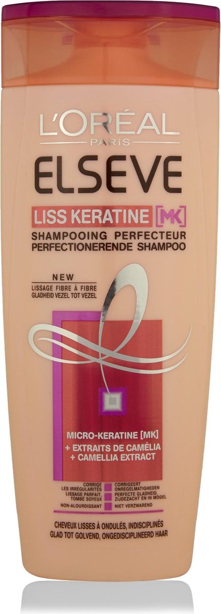 L'Oréal Paris Elsève Liss Keratine - Ongedisciplineerd Haar - 250 ml -  Shampoo | bol.com