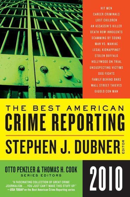 Omslag van Selections from The Best American Crime Reporting 2010