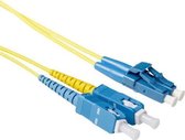 ACT RL1805 Glasvezel kabel 5 m OS2 2x LC 2x SC Yellow,Blue
