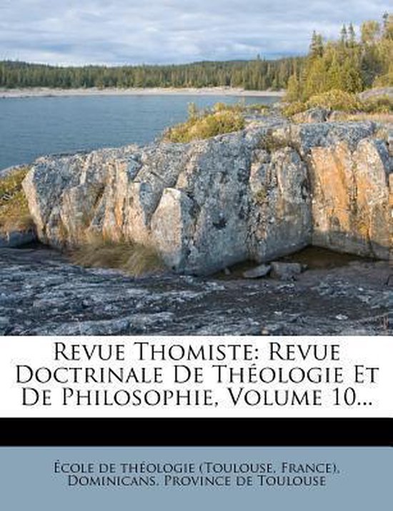 Revue Thomiste | 9781276130769 | Boeken | bol.com