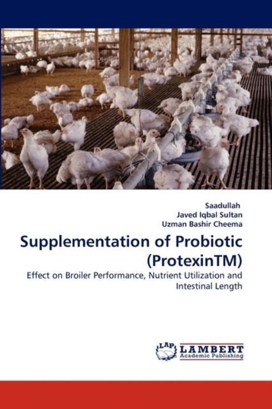Supplementation of Probiotic (ProtexinTM) - cover