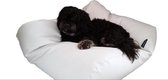 Dog's Companion Hondenkussen leather look - L - 115 x 85 cm - Ivory