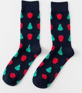 1 Paar Vrolijke Sokken - Fruit - One Size
