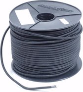 ES Elastiek Pe 6 mm Zwart (Prijs Per Meter)
