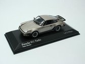 MINICHAMPS PORSCHE 911 TURBO PLATIN METALLIC