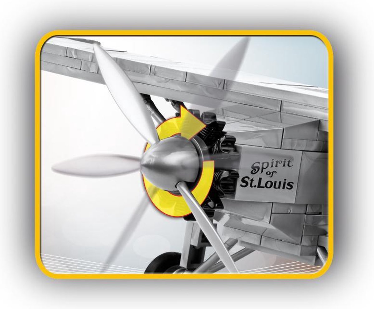 COBI Smithsonian Ryan NYP Spirit of St. Louis Plane 