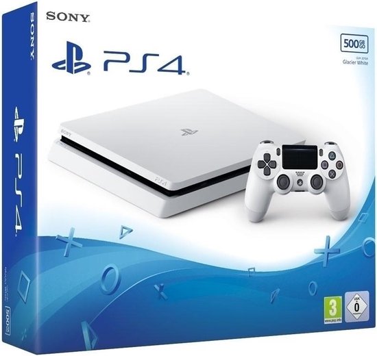 zonde Assimileren Centrum Sony PlayStation 4 Slim 500GB - White (UK) (PS4) | bol.com