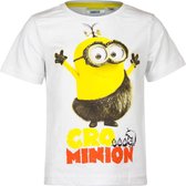 Minions t-shirt Wit Cro Maat 128