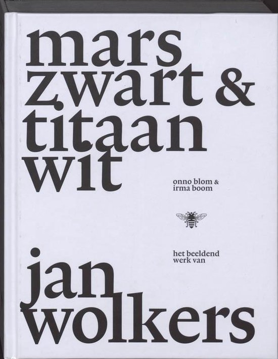 Cover van het boek 'Marszwart en titaanwit' van O. Blom