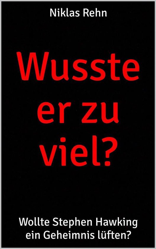 Wusste er zu viel? - cover