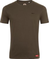 Classic .. T-Shirt Regular fit Army - Maat L - Off Side - incl. Gratis rugzak