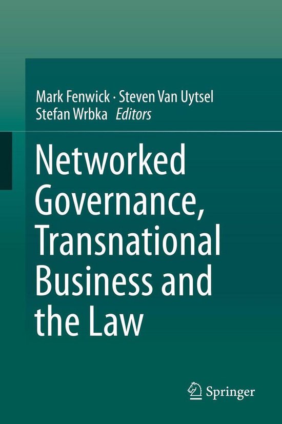 Law and Criminology (R0) - Networked Governance, Transnation ... - cover