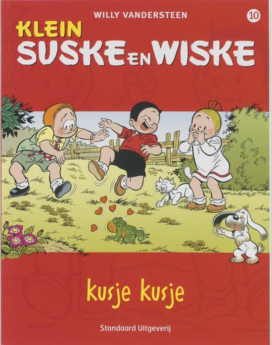 Klein Suske En Wiske 10 Kusje Kusje - cover