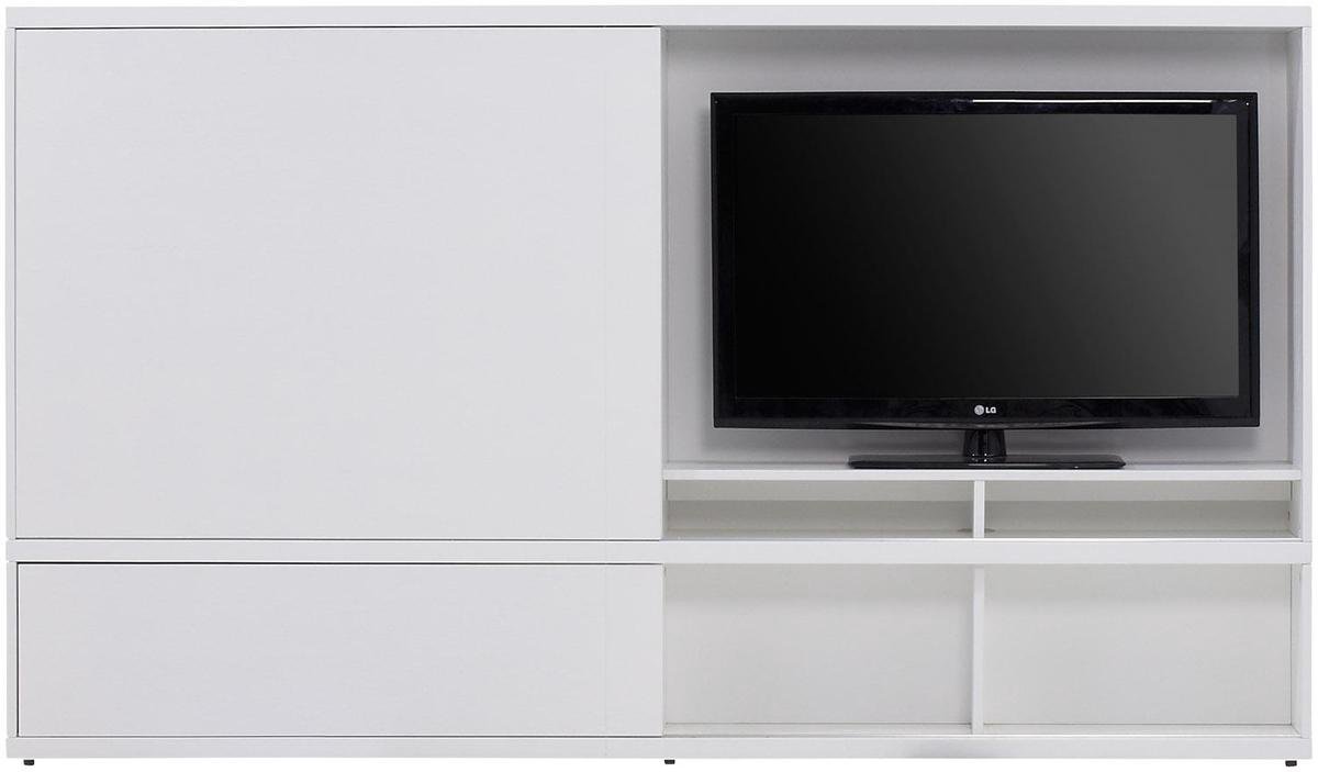 Goossens Tv meubel Sliding, tv kast hoog 2 schuifdeuren 36 cm diep | bol.com
