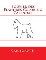 Bouvier des Flandres Coloring Calendar