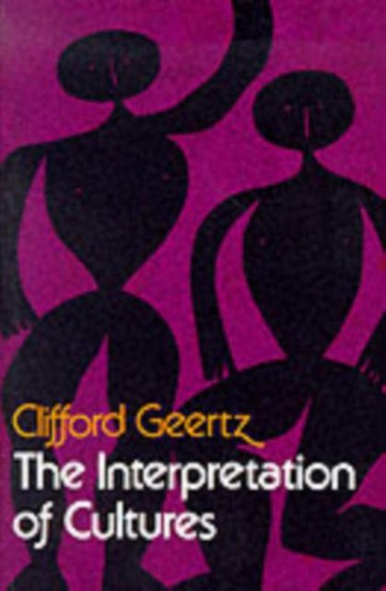 clifford geertz the interpretation of cultures summary