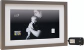 Deknudt Frames fotolijst - LED - taupe met passe-partout - foto: 20x30