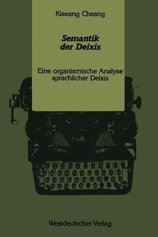 Semantik Der Deixis - cover