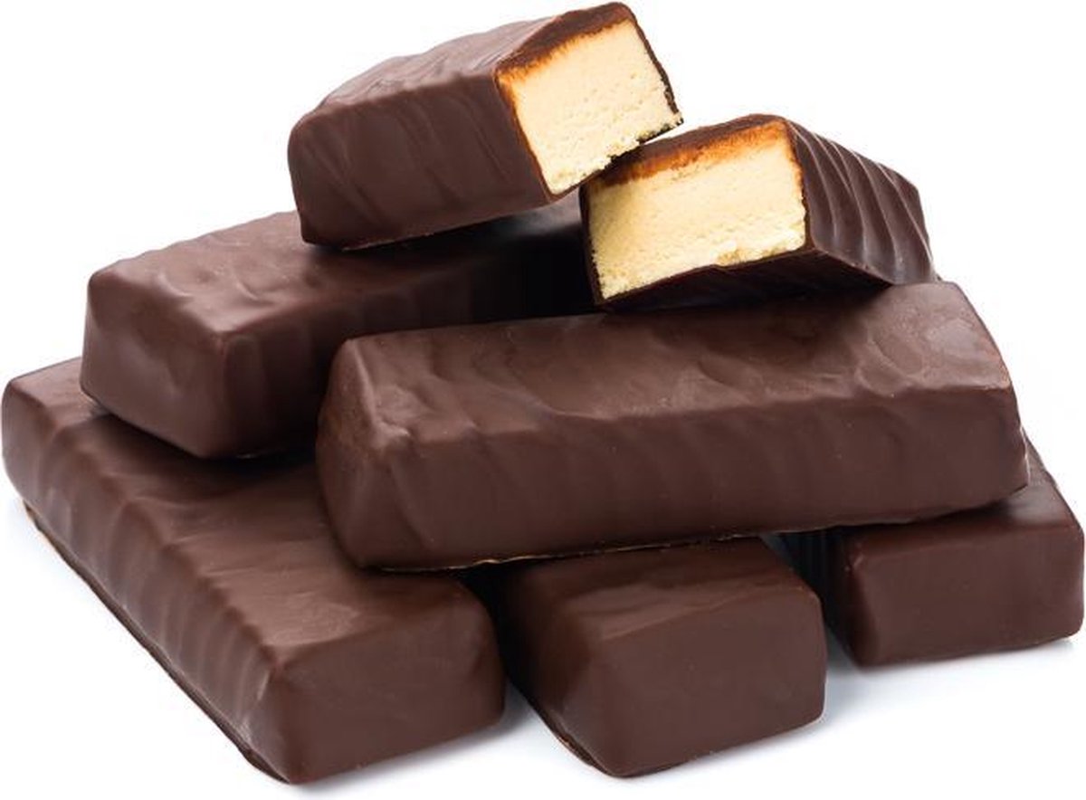 Goedkoopste Novashops - Chocolade Proteïne Repen - 14 Repen - Verantwoorde Snack - Handig voor onderweg - Eiwitrijk - Koolhydraatarm - Healthy Snack