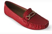 Mocassins - Casual - Instappers - Confianza - Dames - Maat 36 - YJ-2220 RED