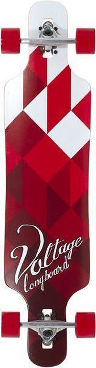 Voltage DT 39.0 Longboard Rood