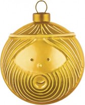 Alessi Kerstbal Giuseppe - glas/goudkleurig