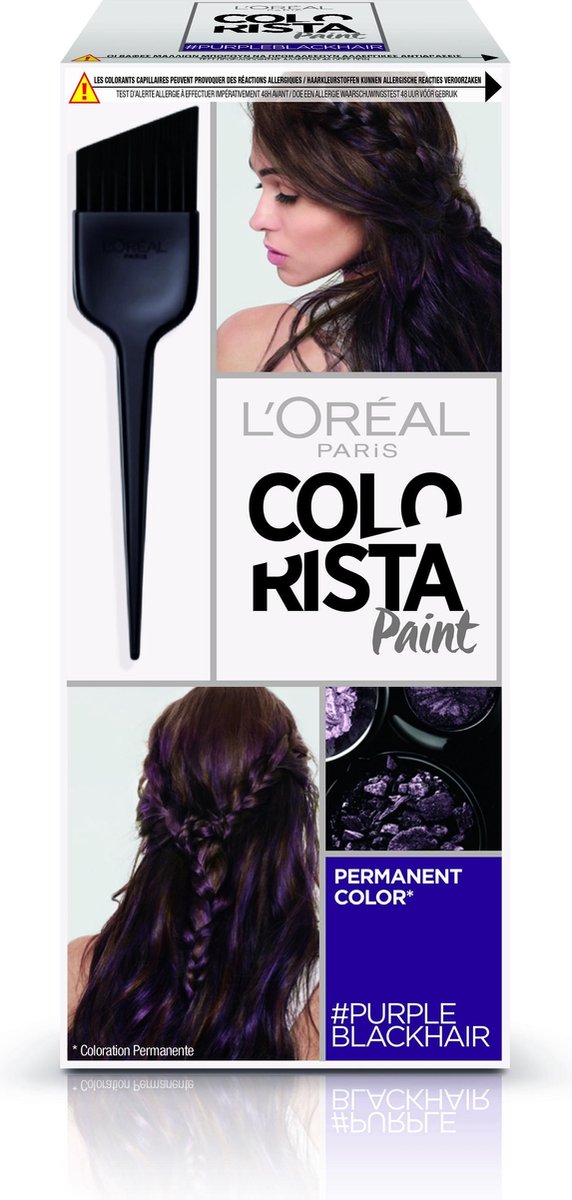 L'Oréal Paris Colorista Paint - Purple Black - Permanente Haarkleuring