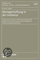 Managerhaftung in der Insolvenz