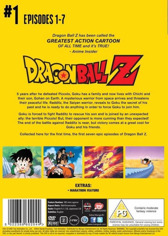 Dragon Ball Tv Series Seasons 1-5 DVD Set – Pristine Sales
