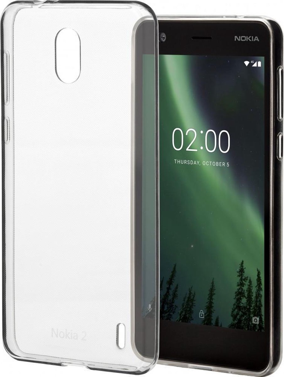 Slim Crystal Backcover Nokia 2 - Transparant / Transparent
