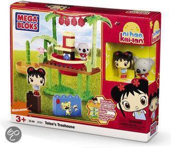 Mega Bloks Ni Hao Kai-Lan - Tolee's Boomhuis- Contstructiespeelgoed