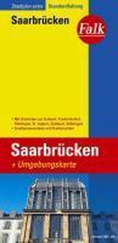Falk Stadtplan Extra Standardfaltung Saarbrücken mit Ortste ... - cover