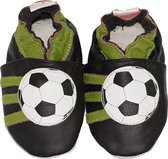 BabySteps slofjes Black soccer maat 18/19