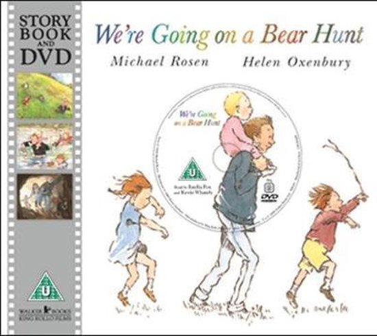 Were Going On A Bear Hunt Bk & DVD - cover