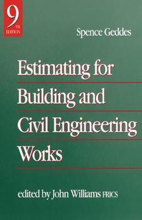 Estimating for Building & Civil Engine
