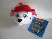 Paw Patrol Kinder Portemonneetje Marshall – 8x7cm | Kinder Portemonneetje | Geld Bewaren | Pluche Speelgoed | Muntenbeursje in de vorm van een Hondenkopje voor Kinderen