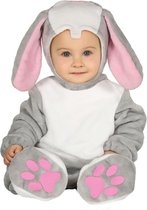 FIESTAS GUIRCA, S.L. - Grijs konijn kostuum met capuchon voor baby's - 18 - 24 maanden