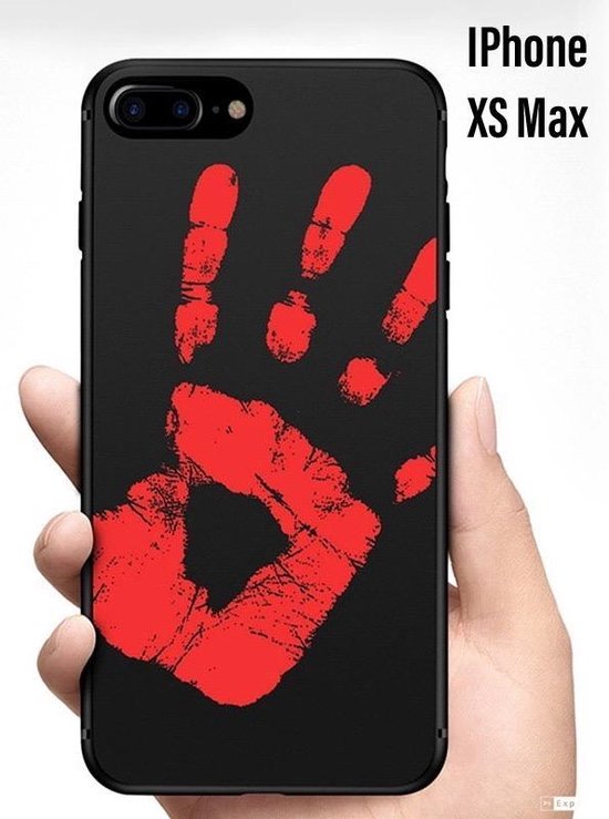 Hitte case xs max Thermo hoesje geschikt voor iPhones | Verandert van kleur... | bol.com