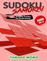 Sudoku Samurai Hard: Original Sudoku For Brain Power Vol. 6