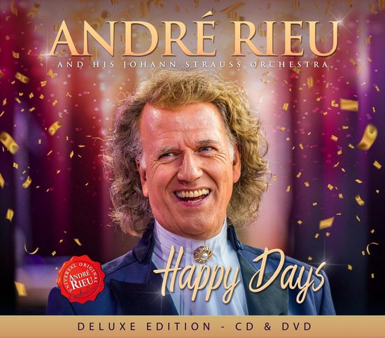 André Rieu & Johann Strauss Orchestra - Strauss: Happy Days (CD | DVD) (Deluxe Edition) - André Rieu & Johann Strauss Orchestra