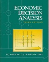 Economic Decision Analysis