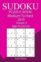 300 Medium to Hard Sudoku Puzzle Book 2019