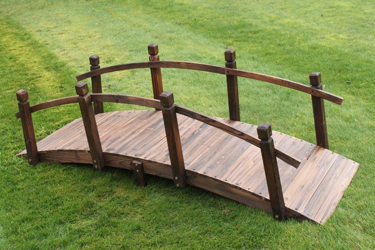 Steigerhouten tuinbank met 20 cm leuningen, zitting 50 cm diep - R De B