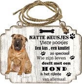 Spreukenbordje hond: Shar Pei